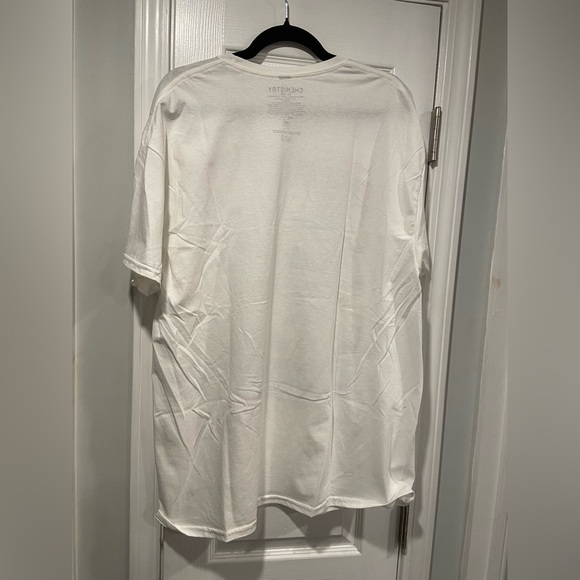 NWT Corvette Size XL White Cotton Tee Shirt Graphic Print Chevrolet Motor Sports - Picture 7 of 10